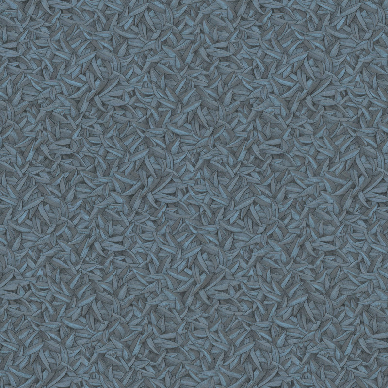 Evelina 10.05m x 70cm Textured Wallpaper Roll, Navy