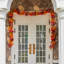 6 pièces d'automne guirlande de feuilles d'érable, 5,6 pi feuille d'érable artificielle guirlande automne vignes d'automne décorations de table pour l'Action de grâce guirlande décorations de porte d'entrée décoration d'automne