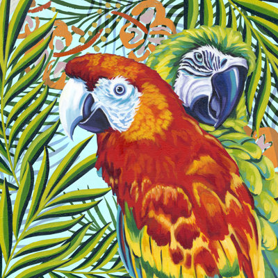 Luau I by Carolee Vitaletti - Wrapped Canvas Painting