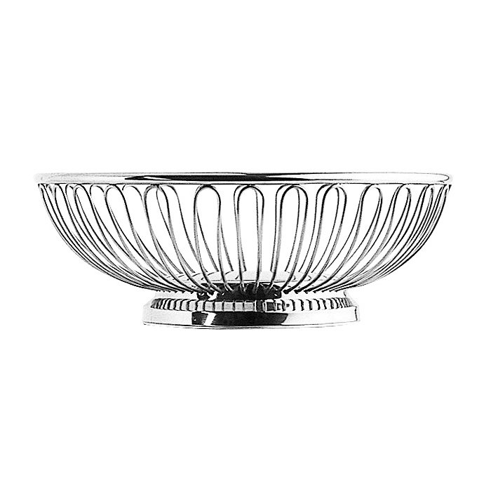 Newport Stainless Steel Bread Basket