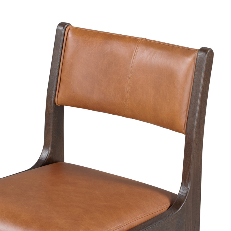 Wayne Leather Stool, Bar Stool (30" Seat Height)