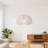 1-light Pumpkin Modern Pendant Light