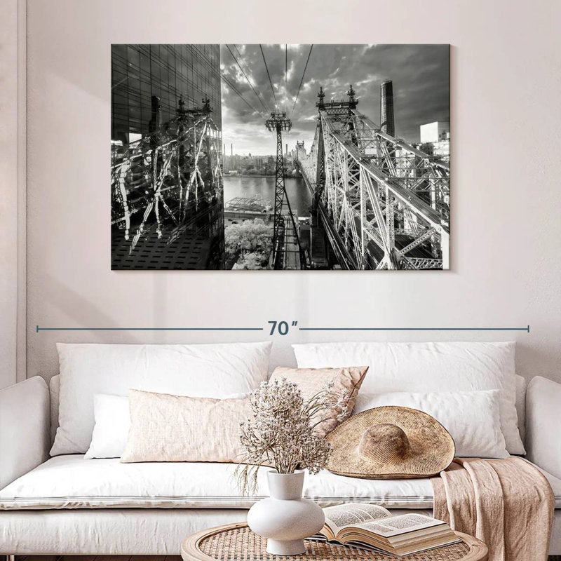 Rorry Silent Cityscape, 32" H x 48" W