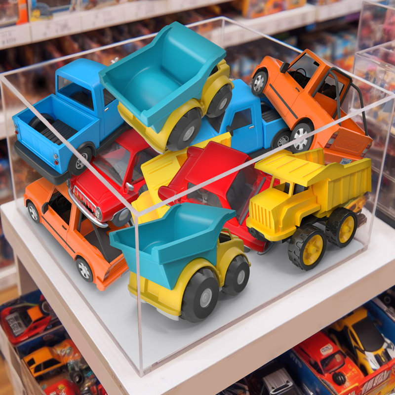 Rebrilliant Plastic Box, 6" H x 6" W x 6" D
