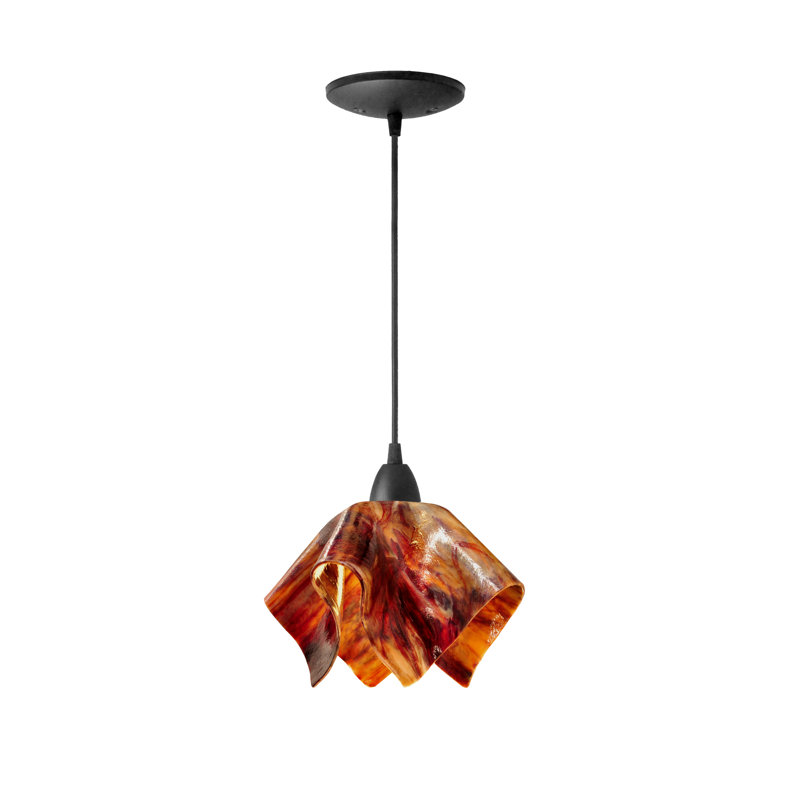 Luminaire suspendu Amergin, Petit, Bégonia, Brun