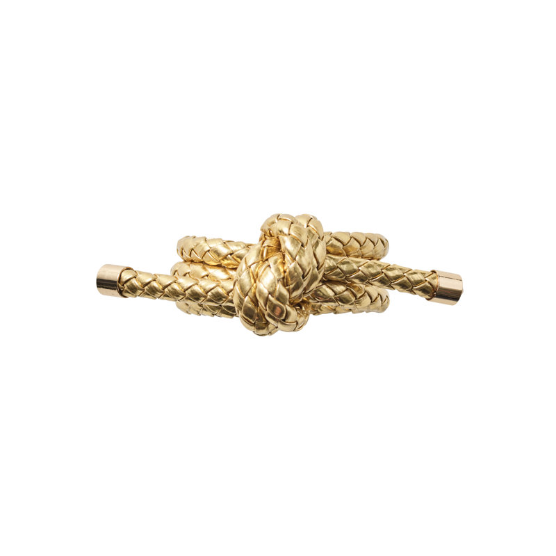 Rope Knot Napkin Ring, Gold