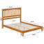 Lit plateforme en bois massif Mission-2094561435-2088804752