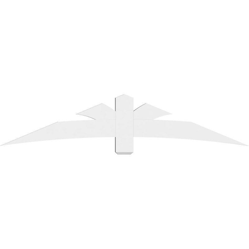 Support pour pignon Davenport, H 17,5 po x l 84 po (pas: 5/12), P 2 po x F 6 po, Signature uréthane