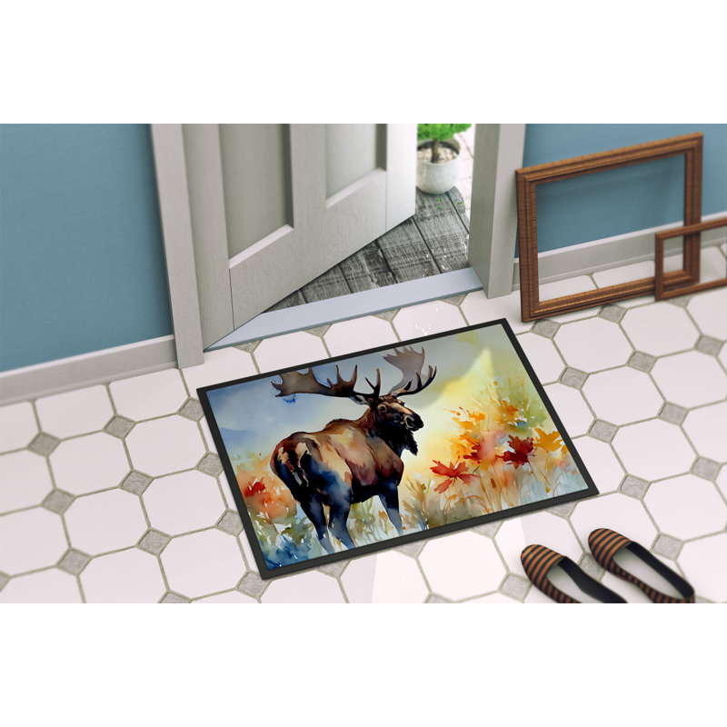 Lidah Non-Slip Doormat, L 18 po x L 27 po