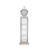Billington Vertical Grandfather Clock with LED in Mirrored and Faux Diamonds