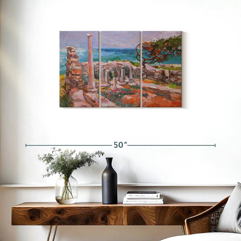 Lilie Aegean Sea Colonnes, H 20 po x l 33 po