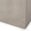 Outdoor Mgo Square Side Table, Light Grey