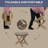 Table d'appoint en bois massif