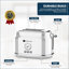 Chef culinaire, grille-pain 2 tranches, design rétro-106401370