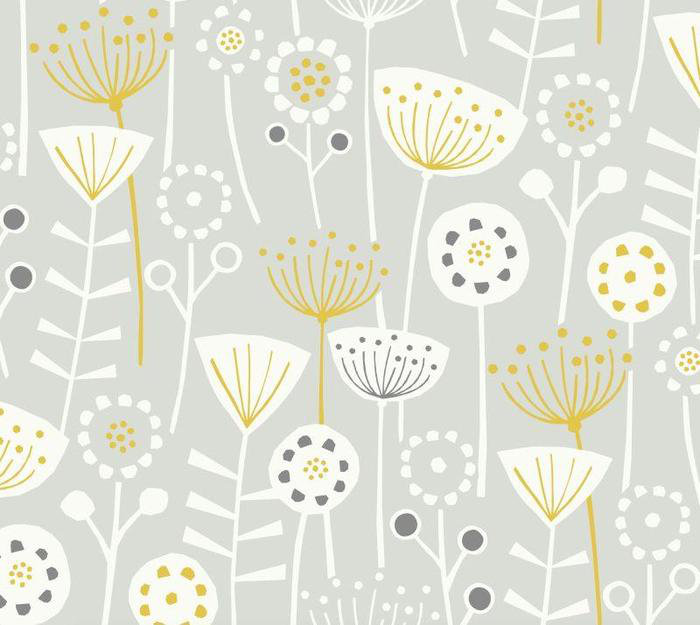Geistown Scandinavian Print Tablecloth, 48 cm W x 48 cm L, Grey