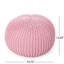Pouf tricoté, sac de pois