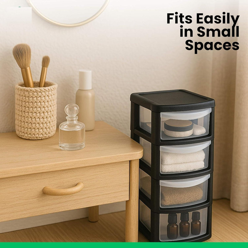 4 Drawer Storage Drawer