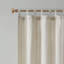 Panneau de rideau simple doublé en molleton 50 po x 84 po Beal Natural Cymande-388632780