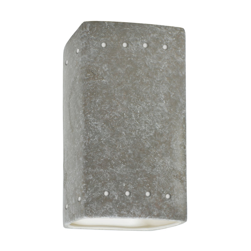 Juliannah 1 - Light Flush Mounted Sconce, Yes, Carbon Matte Black