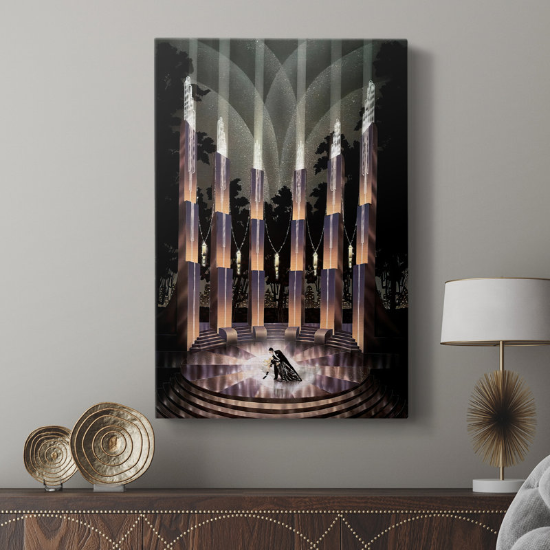 Nocturne -Custom Wrapped Gallery Cavas, 36" H x 24" W