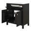 Ensemble de meuble-lavabo 60 po avec lavabo double, ensemble de meuble-lavabo double (séparé), tablette réglable, portes à fermeture en douceur et tiroir rabattable-1401709558