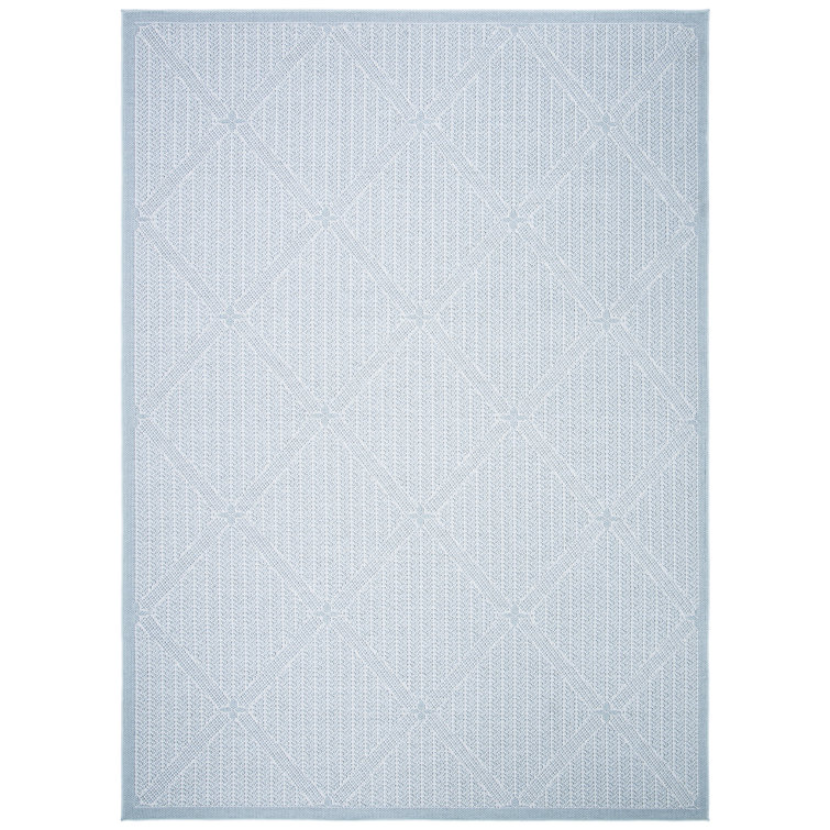 Kircher Performance Machine Washable Geometric Indoor/Outdoor Area Rug