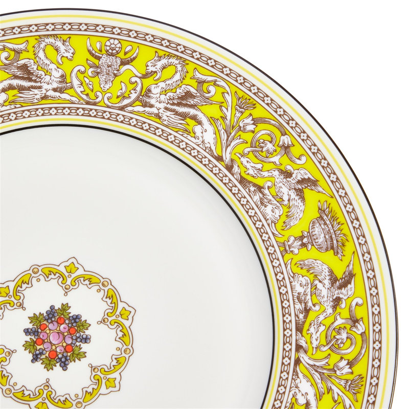 Wedgwood Florentine Colours Plate 10.7In, Citron