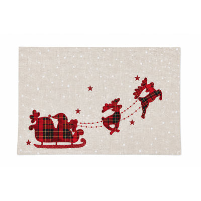Innis Embroidered Rectangle Placemat
