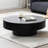 35.43'' Round Coffee Table Small Coffee Table-1116587342