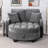 Chenille 2-seater Sofa, Double Sofa Chaise Longue-1827338632