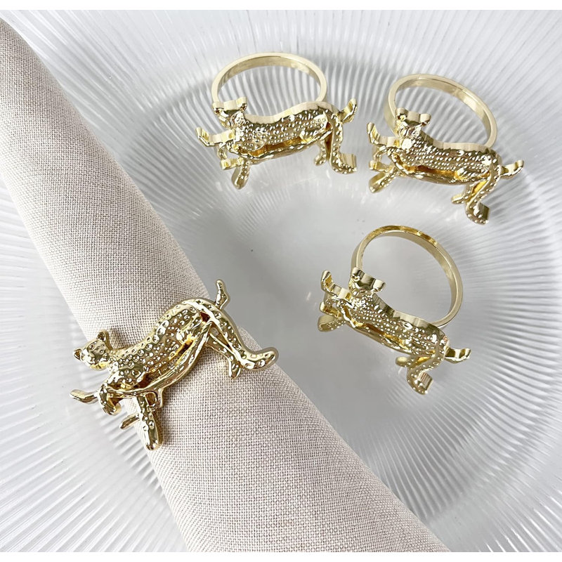Metal Napkin Ring, Silver
