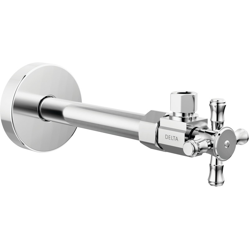 Angled Supply Stop Valve, Chrome