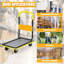 88cm H x 73cm W x 49cm D 150kg Folding Push Cart Hand Truck Dolly-178714422