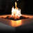 Lennart Square Concrete Propane Smokeless Fire Pit-995721683