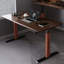 Bureau rectangulaire à hauteur réglable électrique-1195858113