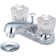 Centerset Bathroom Faucet with Drain Assembly