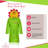 Plush Baby Ankle Bathrobe with Hood-86047738-86477752
