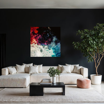Vibrant Fluid Abstraction Abstract Contemporary Wall Art