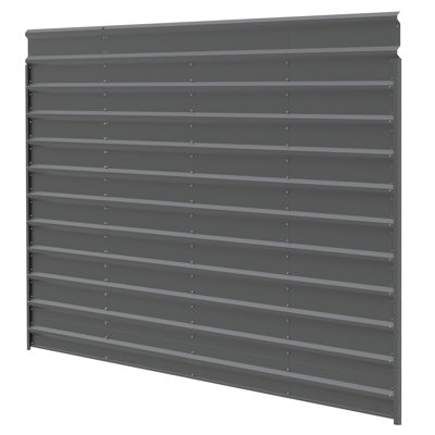 20X9 Single Wall Kit For Steel Carport 20' Long