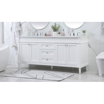 Ensemble de meuble-lavabo double 72 po Readington