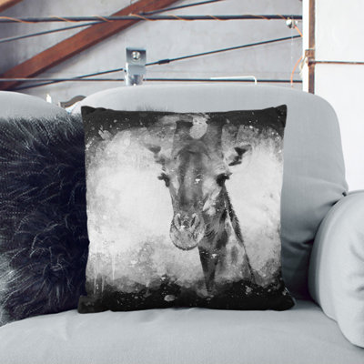 Giraffe Vol.3 Square Throw Cushion