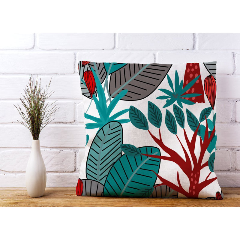 Magliana Floral Square Cushion