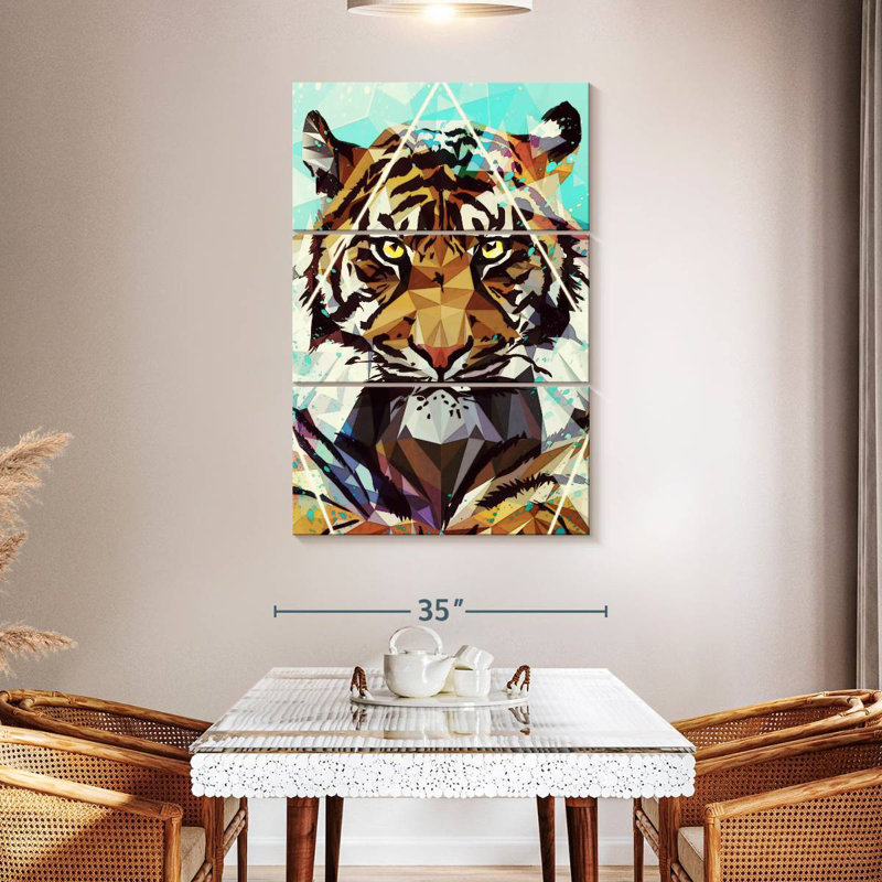 Brampt It Tiger, H 50 po x l 32 po