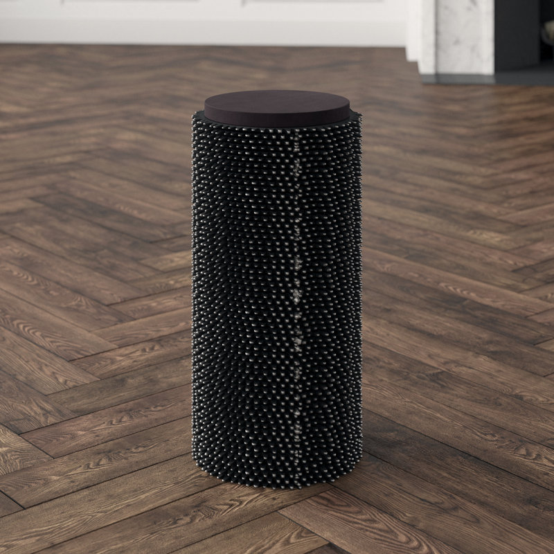 Jack Accent Table-Black Granite