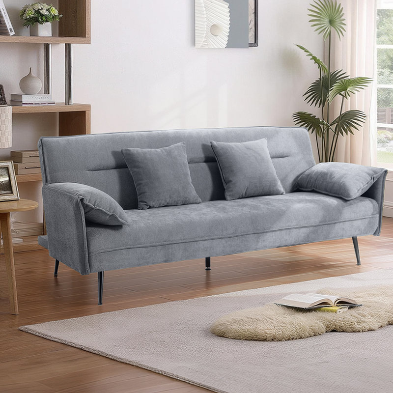 3 Seater Sofa Bed, Grey