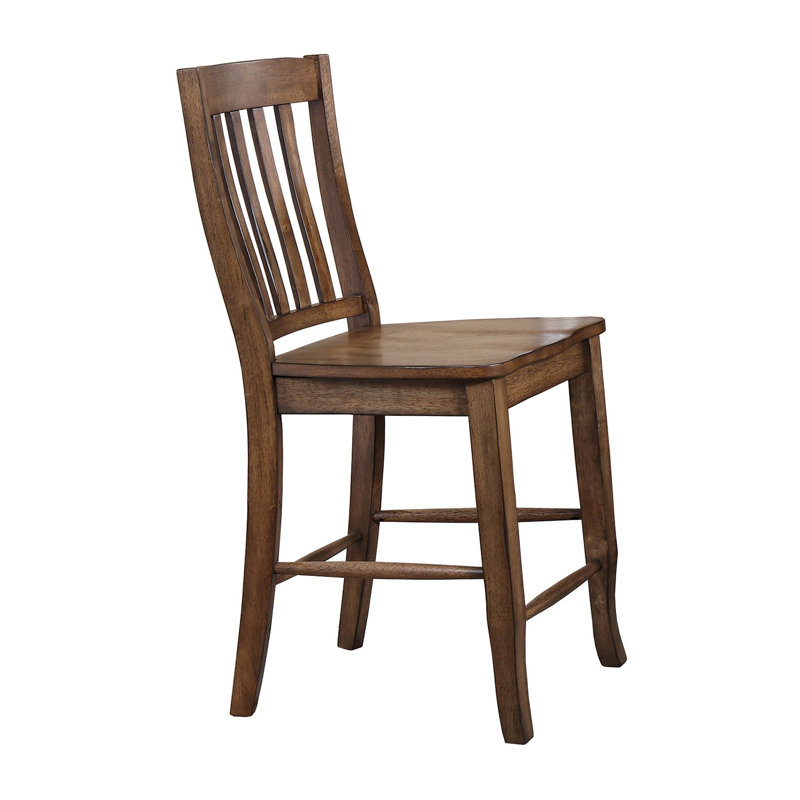 Tabouret de comptoir Olympia, Brun