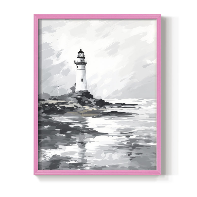«NAUTICAL Series Dxxvi», Rose, H 15 po x l 12 po
