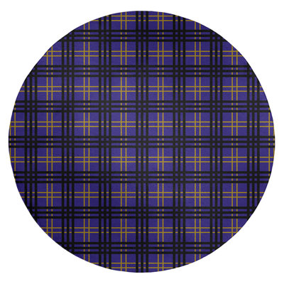 Tapis à carreaux mauve