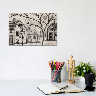 Country Cottages by Karla Gerard - Wrapped Canvas Print