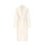 Michelle Ecru 100% Cotton Terry Cloth Bathrobe-49539296
